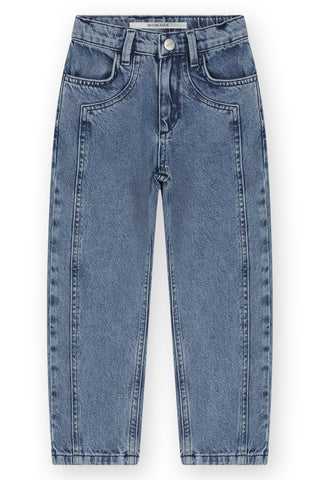Marilyn - Layered Straight Jeans