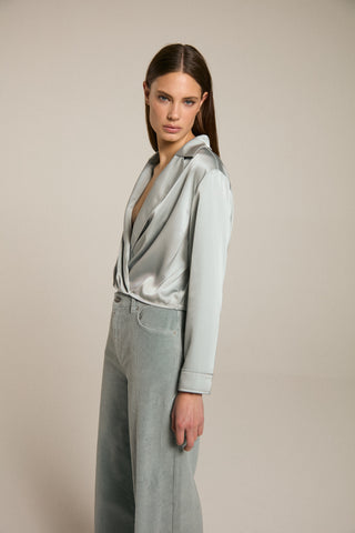 Cross Over Blouse