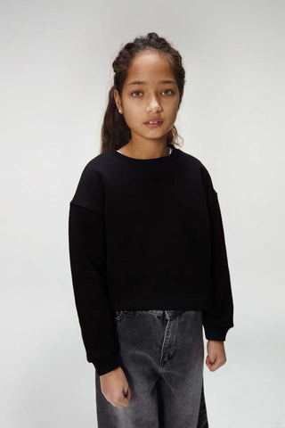 Oversized Sweater With Pleat Detail