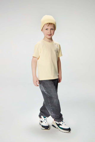 Tee with Chest Print