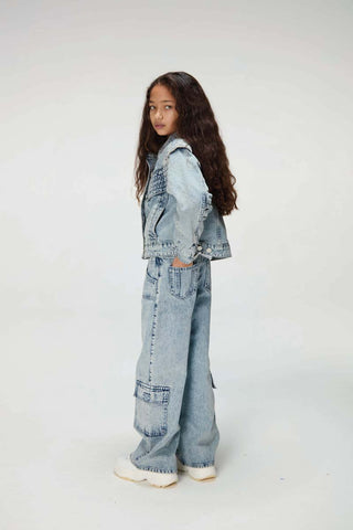 Farrah - Wide Leg Cargo Jeans