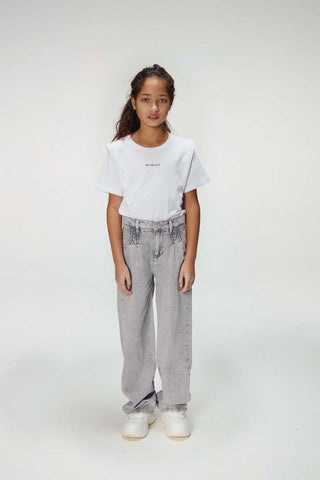 Pleated Jeans