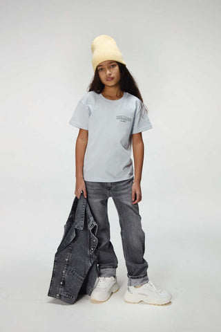 Tee with Chest Print
