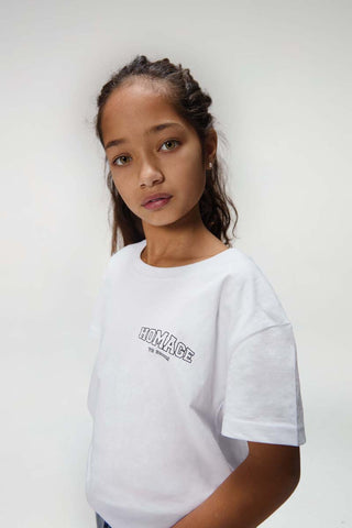 Tee with Chest Print