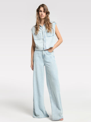 Flowy Extra Wide Leg Jeans