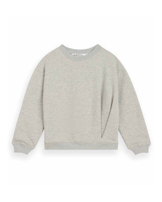 Oversized Sweater With Pleat Detail - KIDS