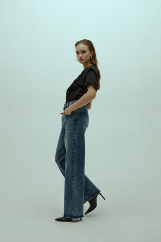 Farrah - Wide Leg Jeans