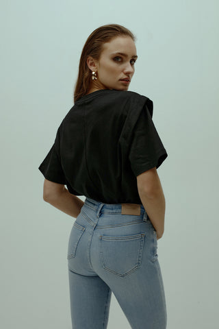 Top with Shoulder Details