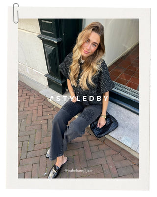 Straight Leg Jeans With Knee Detail