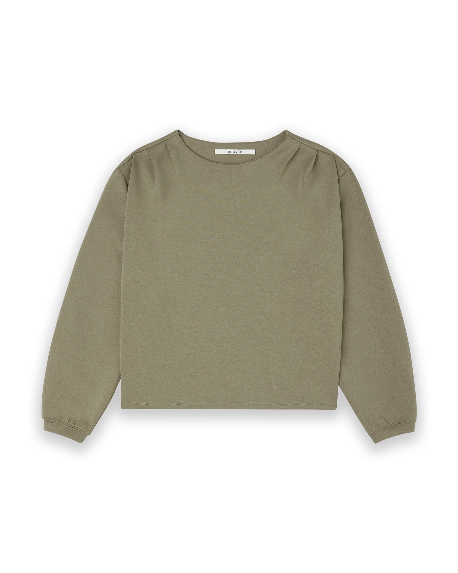 Longsleeve Sweater With Shoulder Pleats – homagetodenim