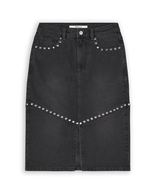 Midi Skirt With Studs