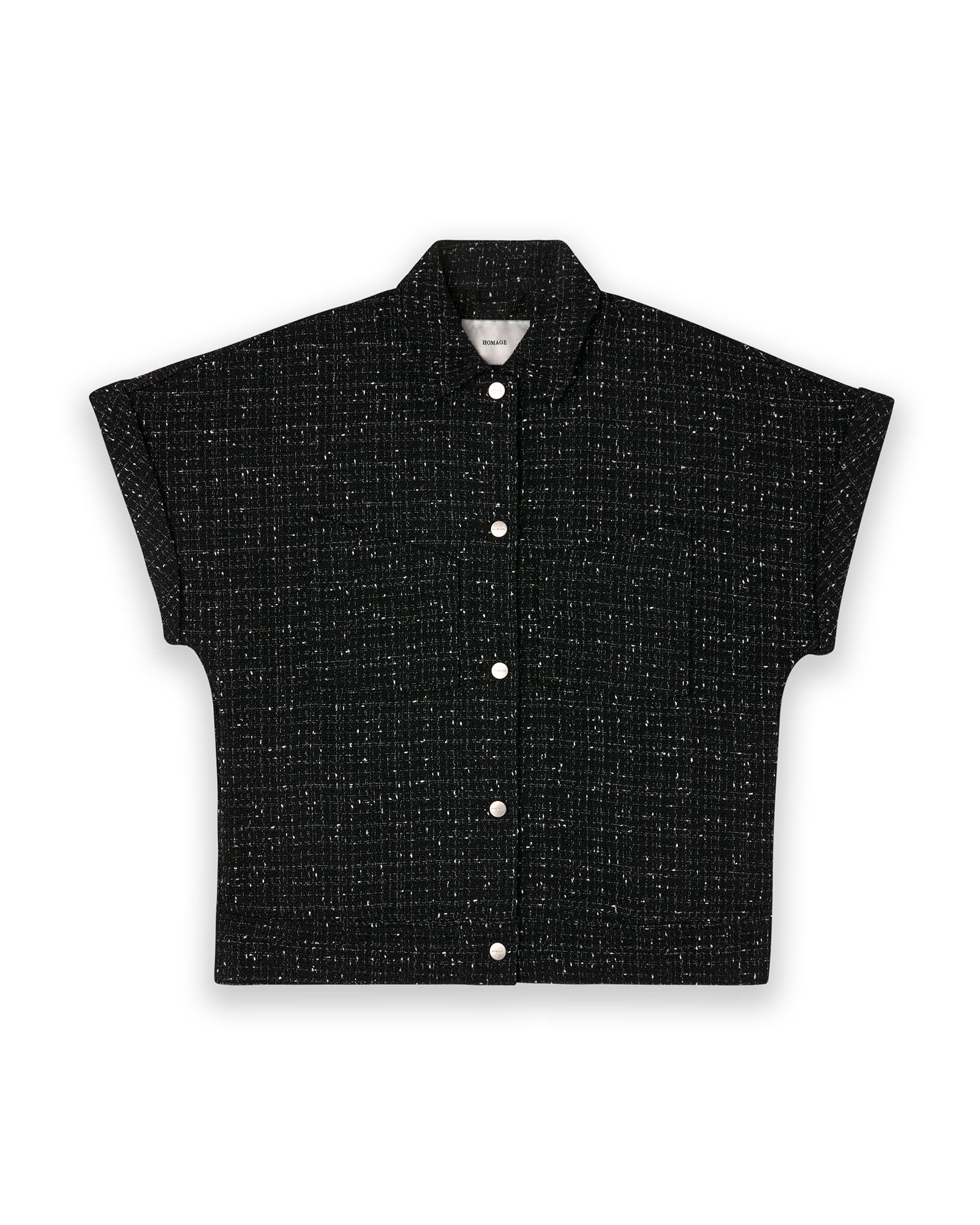 ジャケット・アウター THETOE SHORT SLEEVE TWEED JACKET ジャケット・アウター THETOE SHORT SLEEVE TWEED JACKET Fifth Avenue