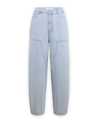 Flowy Barrel Jeans