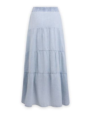 Maxi Skirt With Gathering