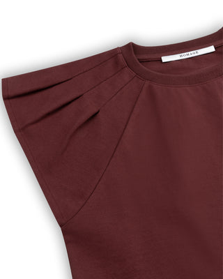 Top With Wide Shoulders