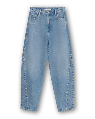 Amber- Balloon Jeans With Studs