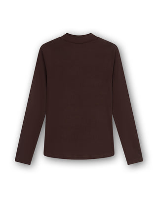 High Neck Top With Gathering