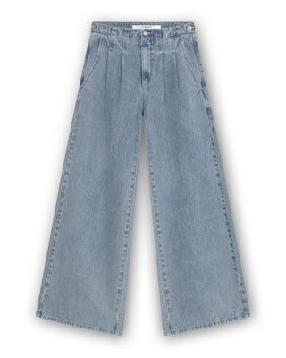 Tailored Pleated Jeans