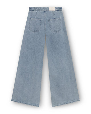 Tailored Pleated Jeans