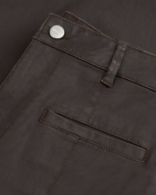 Tailored Jeans With Leather Coating