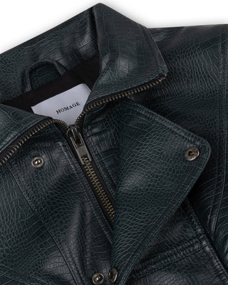 Crocodile Bomber Jacket