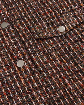 Fitted Tweed Vest