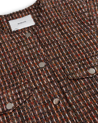Fitted Tweed Vest