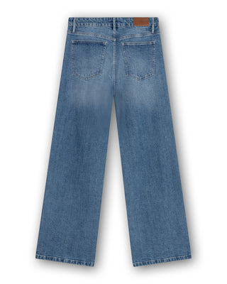Cooper - Mid Waist Slouchy Wide Leg Jeans