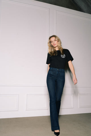 Tee With Logo Badge