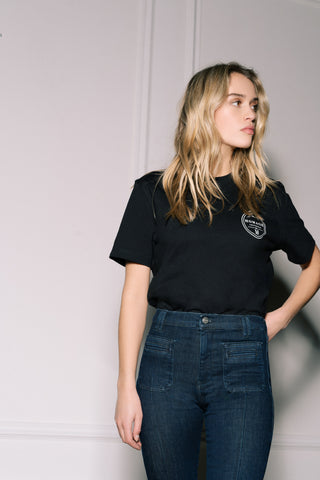 Tee With Logo Badge