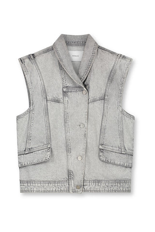 Retro Denim Gilet