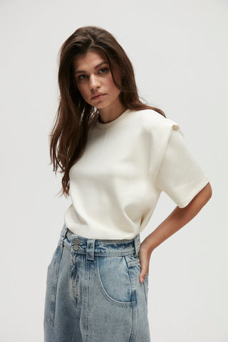 Top With Shoulder Detail