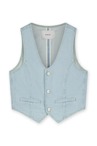 Tailored Denim Gilet