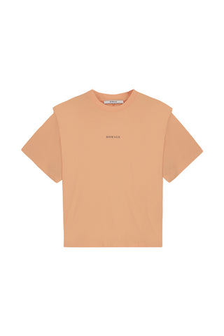 Logo Tee With Shoulder Detail