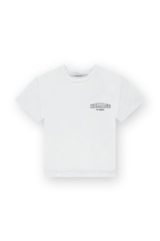 Tee with Chest Print