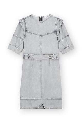 Belted Denim Dress