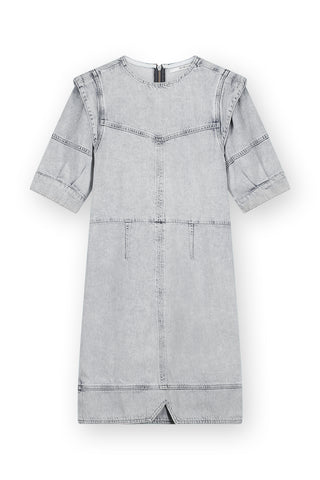 Belted Denim Dress