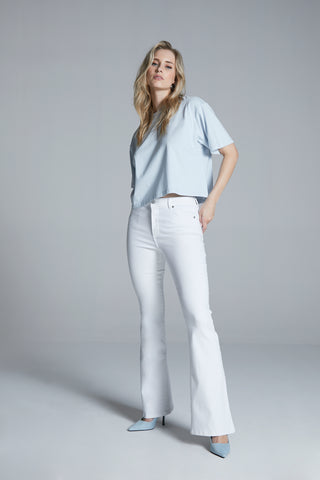 Jane - Colored Flared Jeans