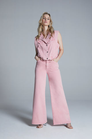Rosie - Colored Extra Wide Leg Jeans