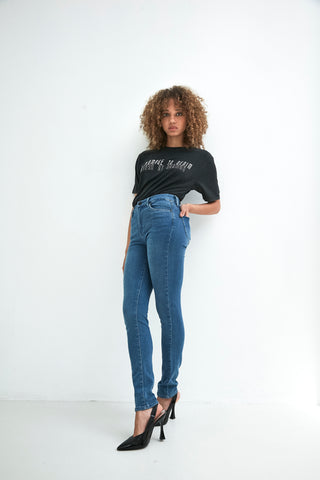 Skinny Jeans Front Seam