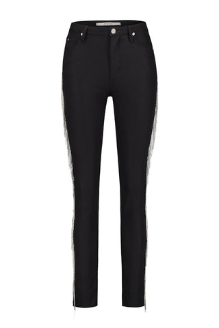 Skinny Jeans With Fringes