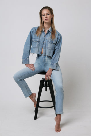 Sarah - Stretchy Straight Jeans