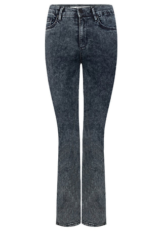 Cropped Flared Jeans Acid